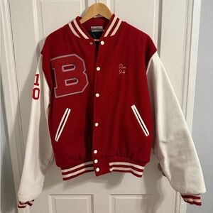 Vintage Wool Leather Varsity Jacket